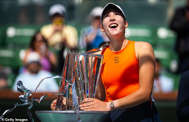 The Mirror wave Andreeva continues while the 17 -year -old Slays Slays no1 Aryna Sabalenka to win Indian wells