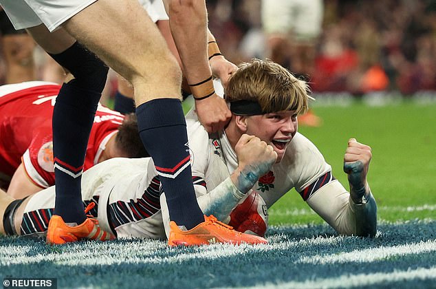 'Incredible' Henry Pollock told England's teammate exactly how he would score in two attempts against Wales: “It's a joke!”