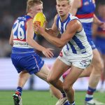 Footy Fans Fume in the decision of the AFL Court 'misfortune' when North Melbourne's young man learns fate on the disgusting collision