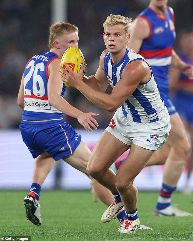 Footy Fans Fume in the decision of the AFL Court 'misfortune' when North Melbourne's young man learns fate on the disgusting collision