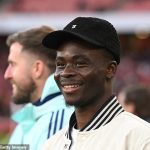 Arsenal 'Ready to open the contract conversations with Bukayo Saka' with the gunners interested in removing the suitors for three of their main stars when entering the last two years of their agreements