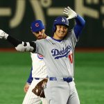 Shohei Ohtani Slugs World Series Champion Dodgers to easily win on puppies to open the season in Japan