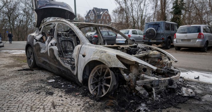 4 Teslas caught fire in Germany, as protests against the increase in the company of Musk – National