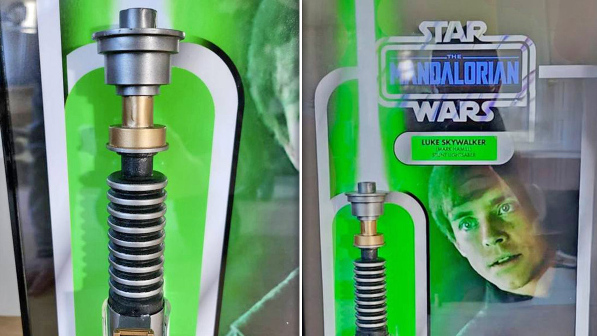 Luke Skywalker's lightsaber from the 'Mandalorian' auctioned to the auction