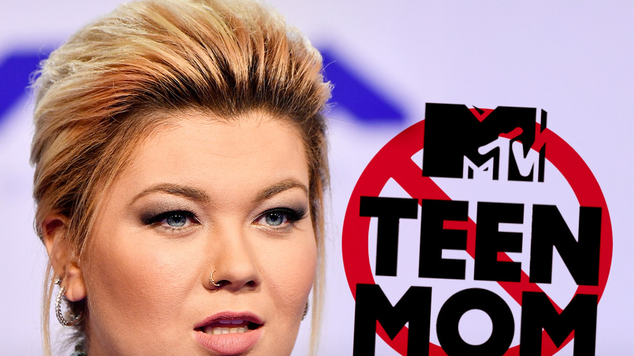 'Teen Mom' Amber Portwood says she has left the MTV series and refers to released rumors