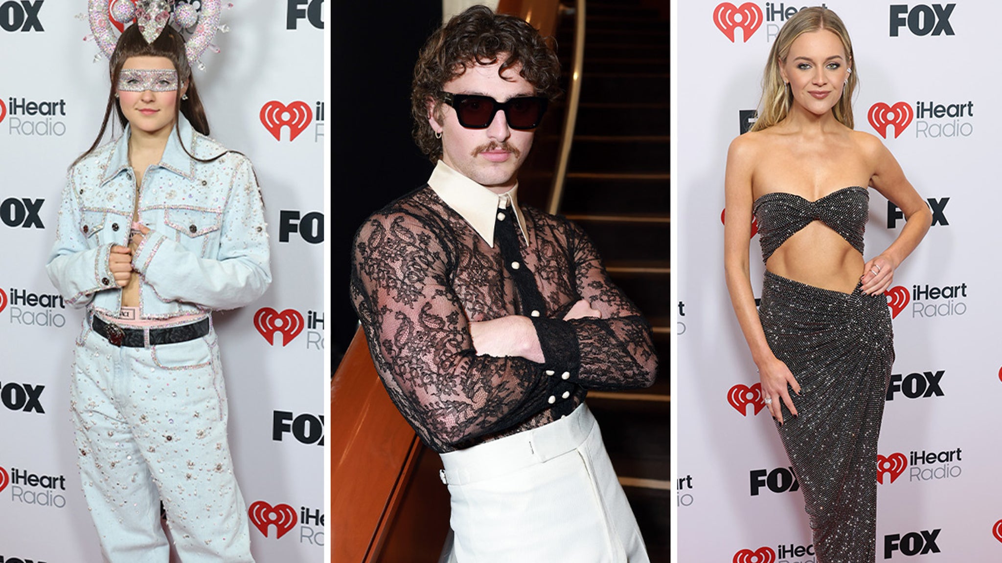 Celebrities that arrive for 2025 iheartradio Music Awards