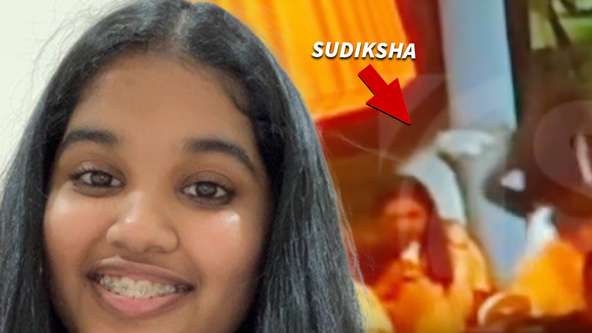 Sudiksha Konanki apparently saw himself handed over in a new video in the hotel bar