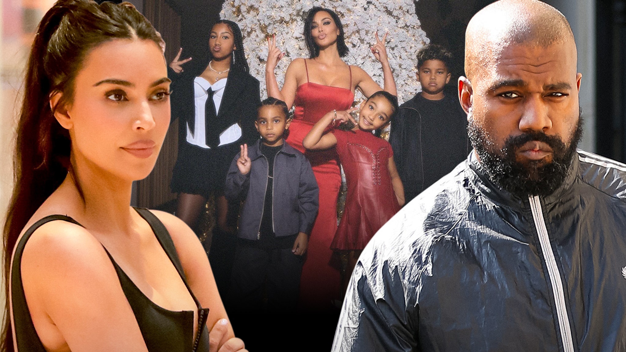 Kim Kardashian weighs the step to roam Kanye for children in statutory custody