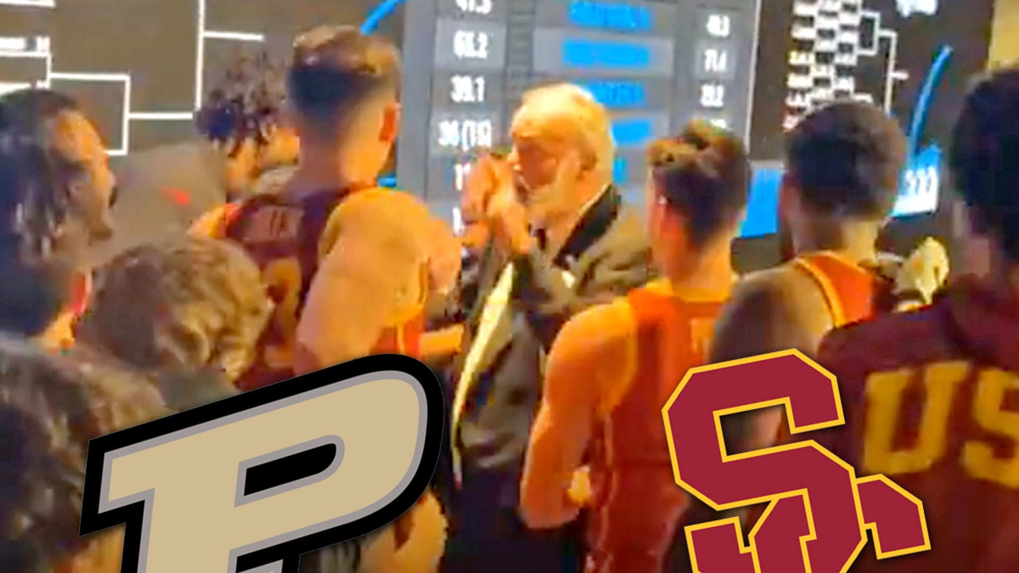 The heated exchange of USC with fans triggers security changes at Big Ten tournament