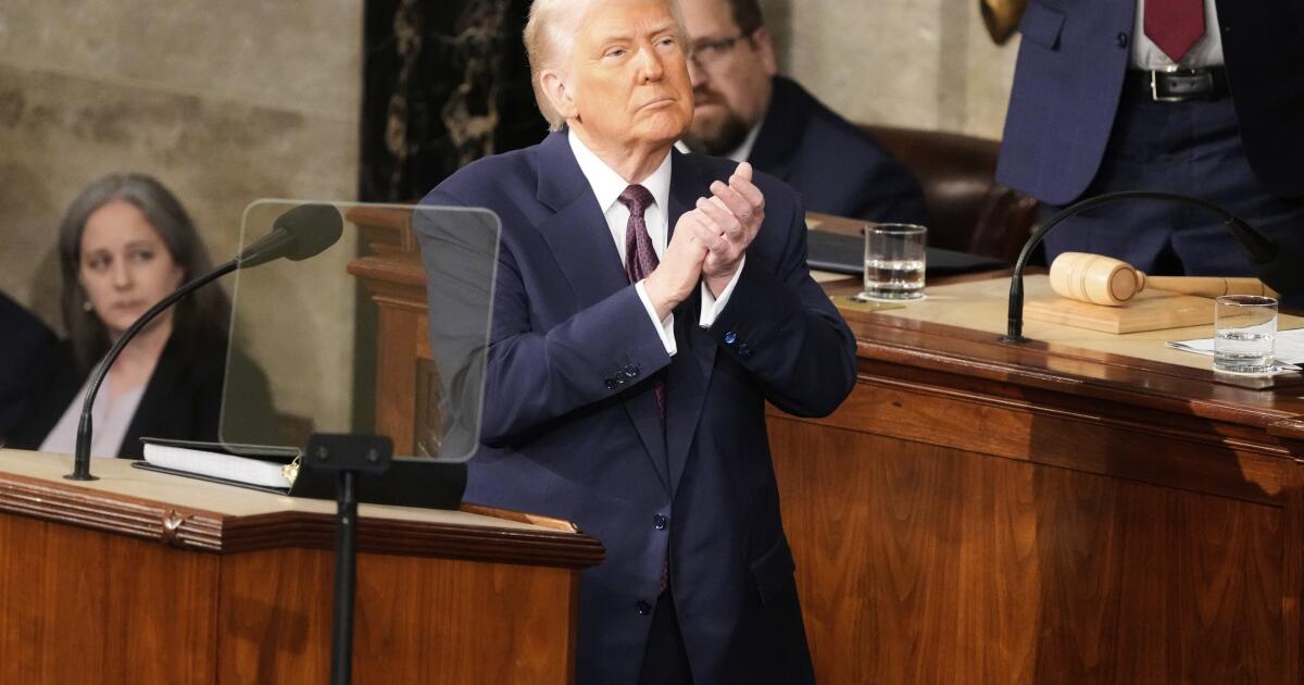 Severe migrant crime, light in inflation: 8 snack from Trump's speech on the congress